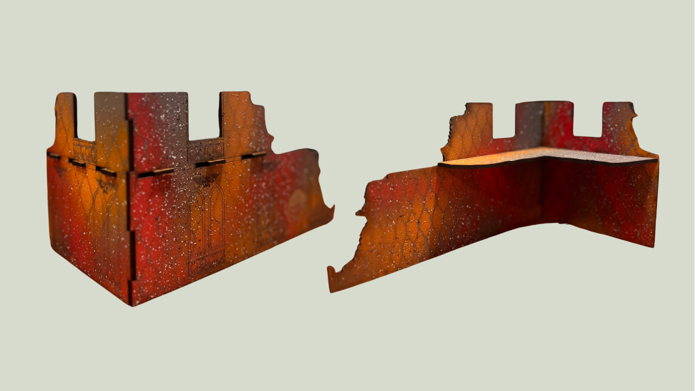Ashforge Enclave - Terrain Set Pre-Painted
