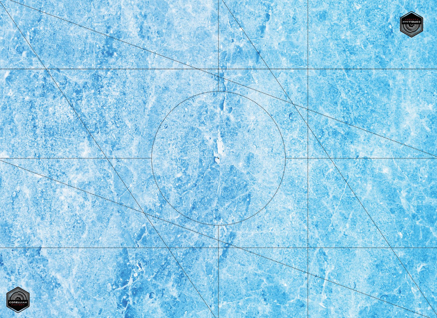 Gaming Mat with Deployment Zones (40k 10th Ed. compatible)