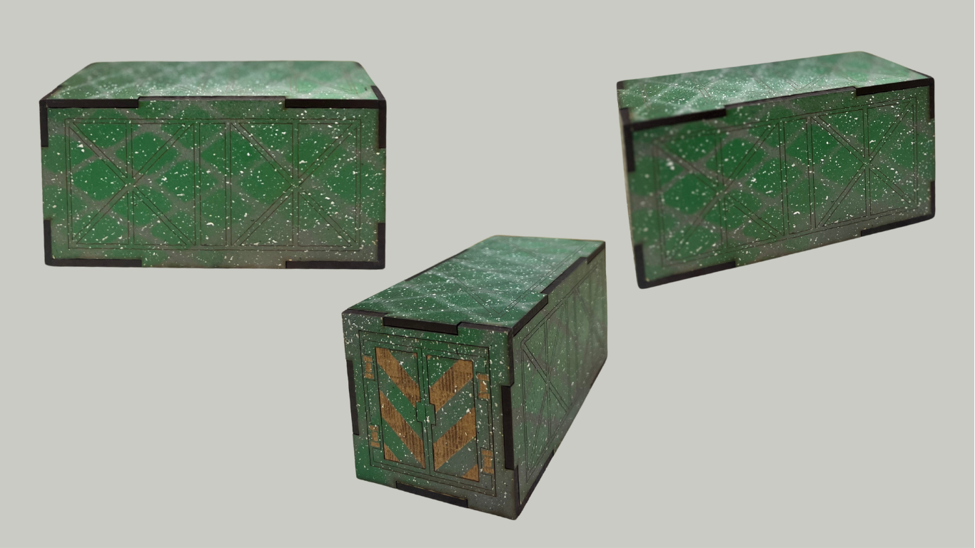 Verdant Siege – Terrain Set Pre-Painted