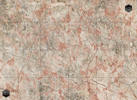 Gaming Mat with Deployment Zones (40k 10th Ed. compatible)